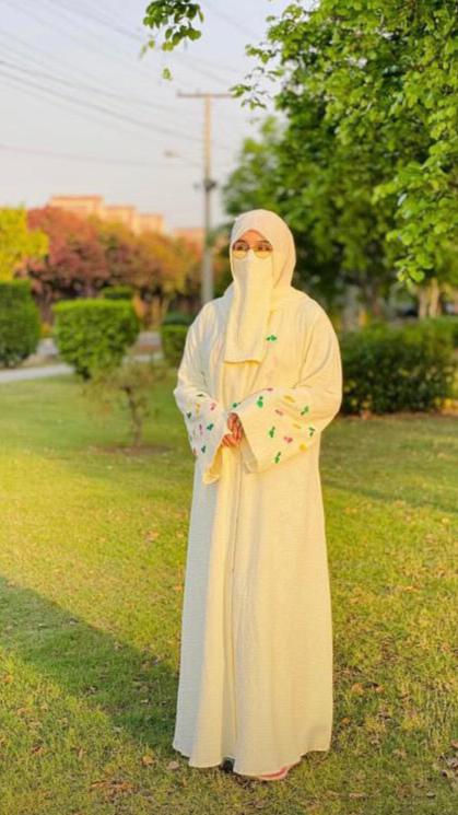 Heart Sleeves abaya