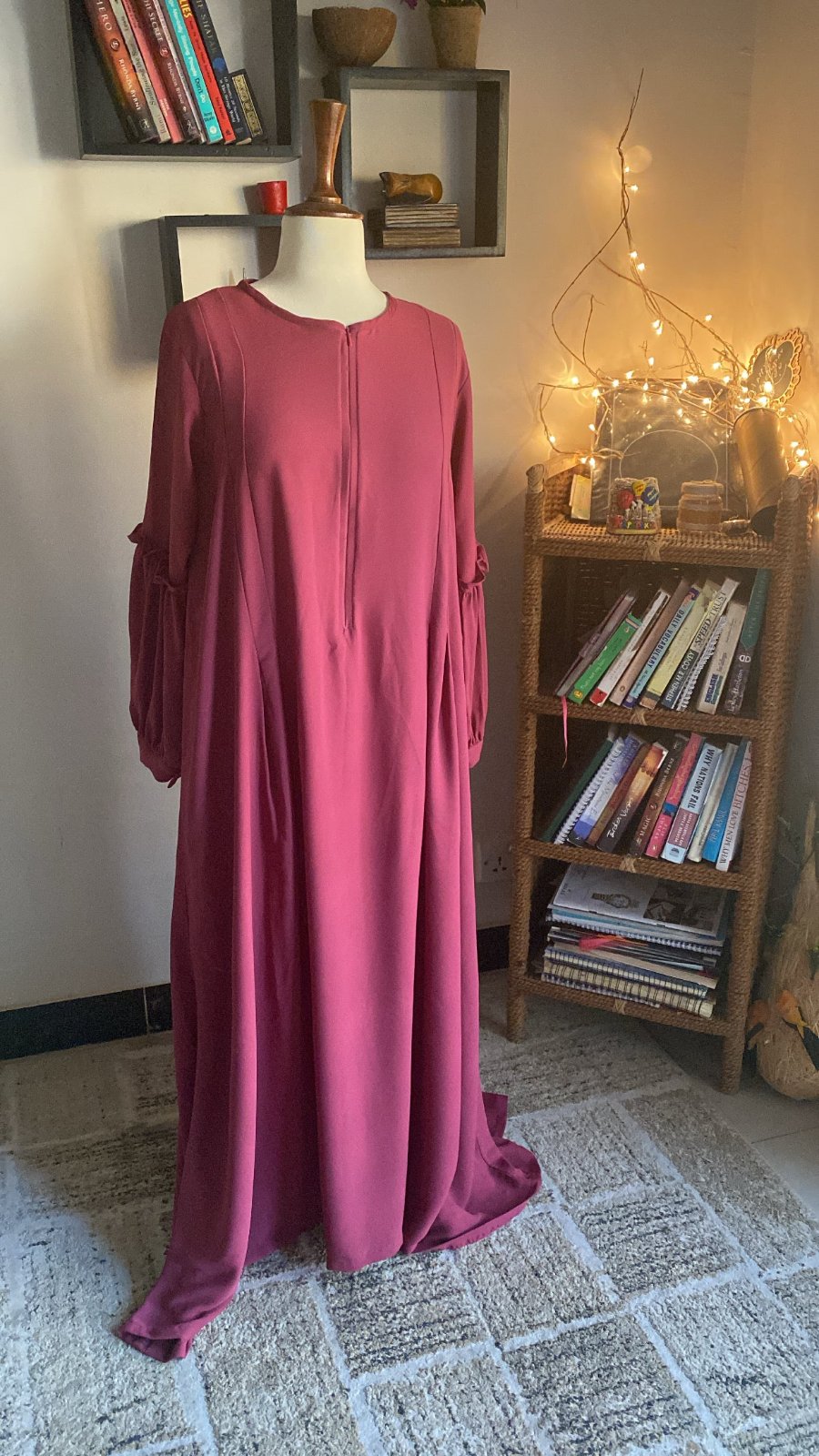 Frill Sleeves Abaya