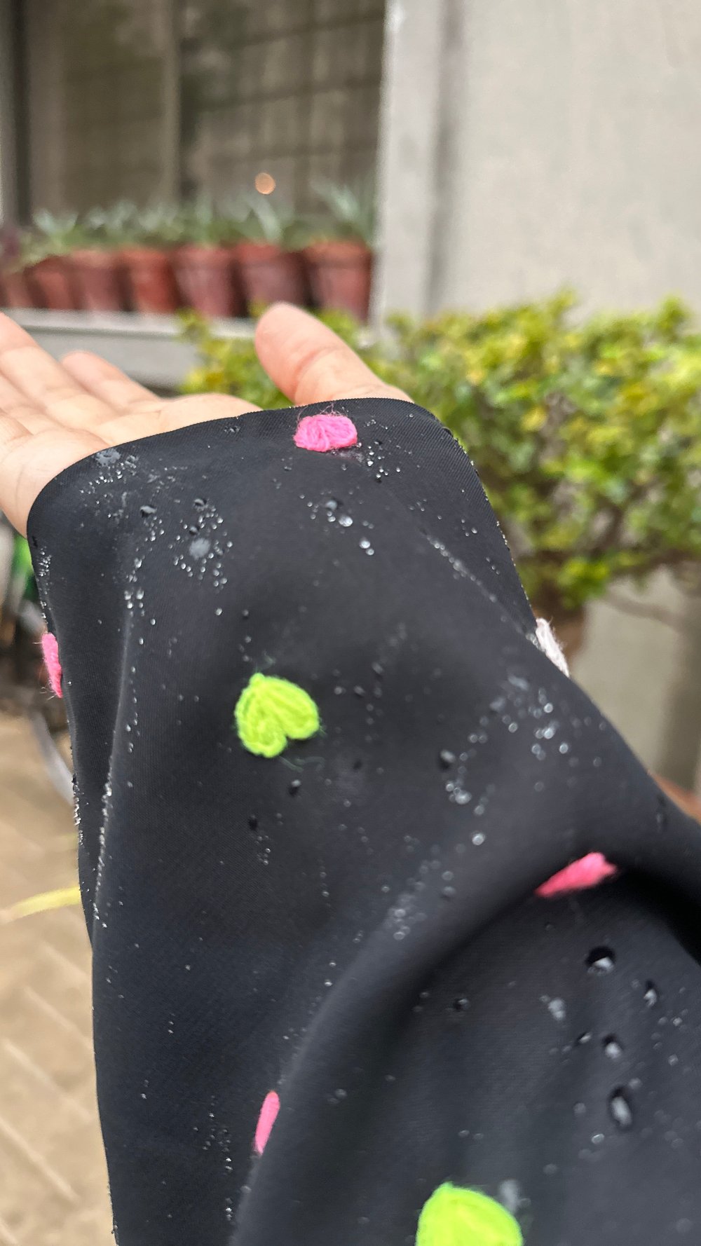 Heart Sleeves abaya