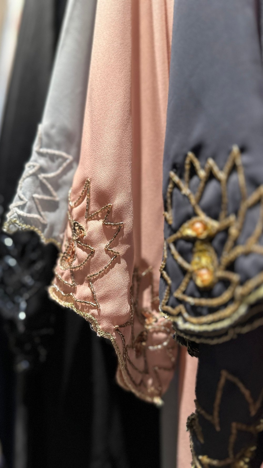 Cutdana Handwork Abaya