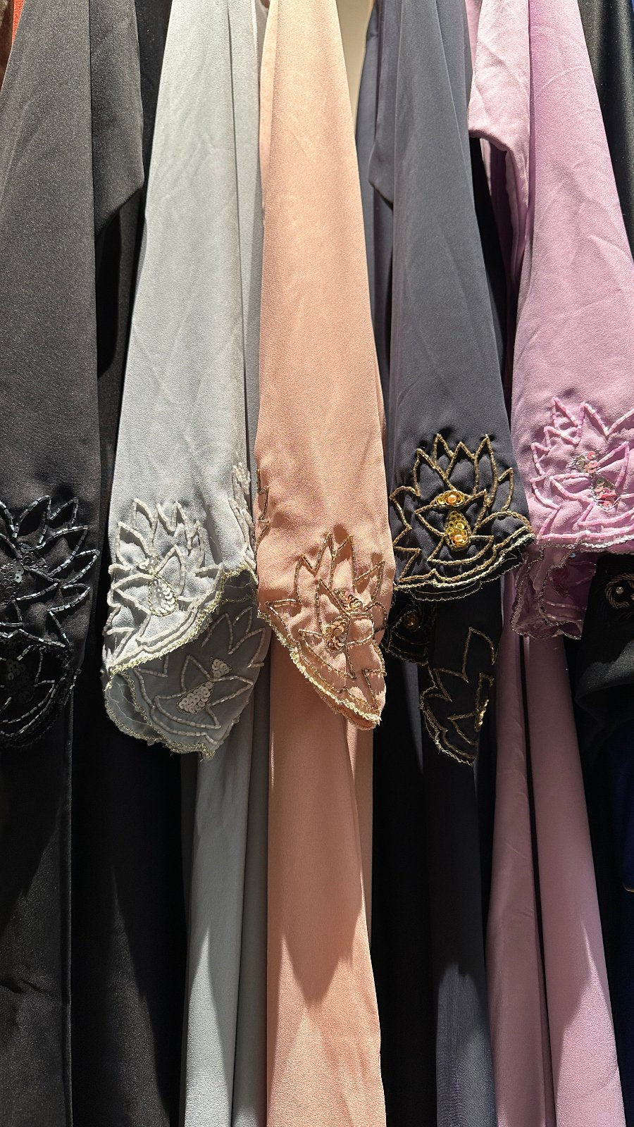 Cutdana Handwork Abaya