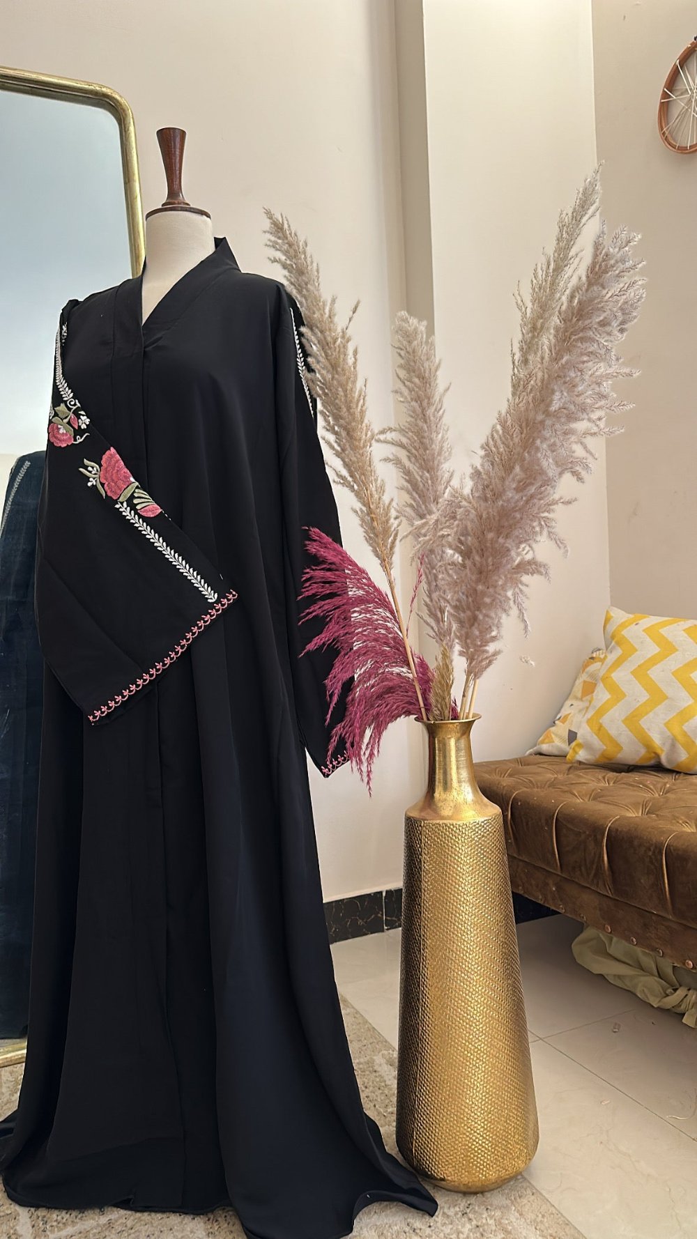 Floral Whisper Abaya