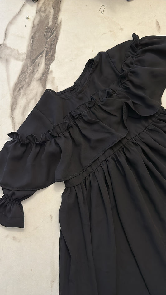 Simple Black Abaya