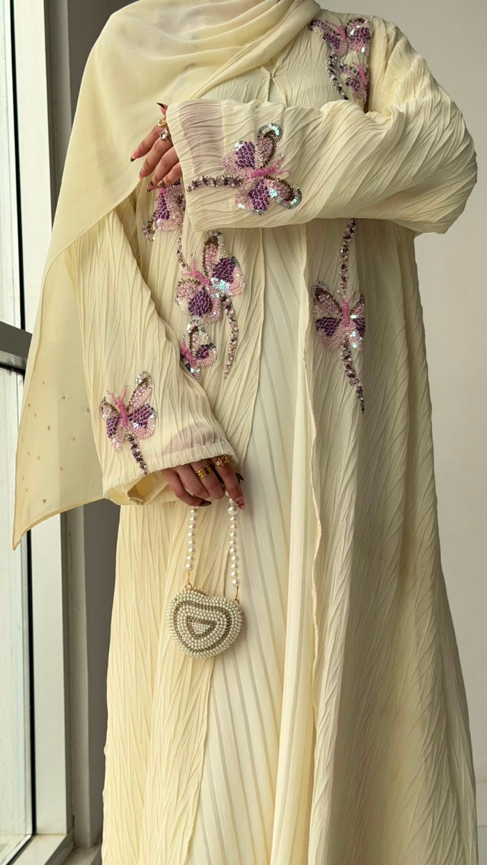 Butter-cream chiffon | Butterfly Edition 🦋✨