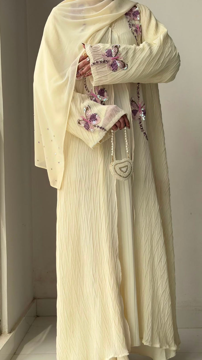 Butter-cream chiffon | Butterfly Edition 🦋✨