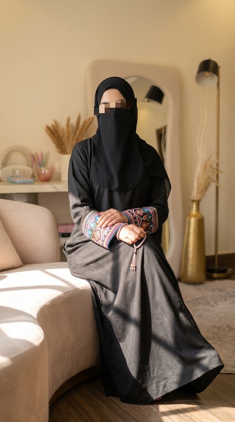 Elan Embroidered Abaya