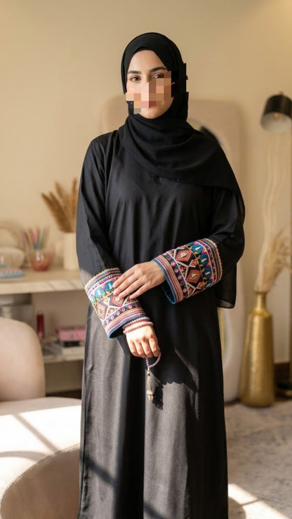 Elan Embroidered Abaya
