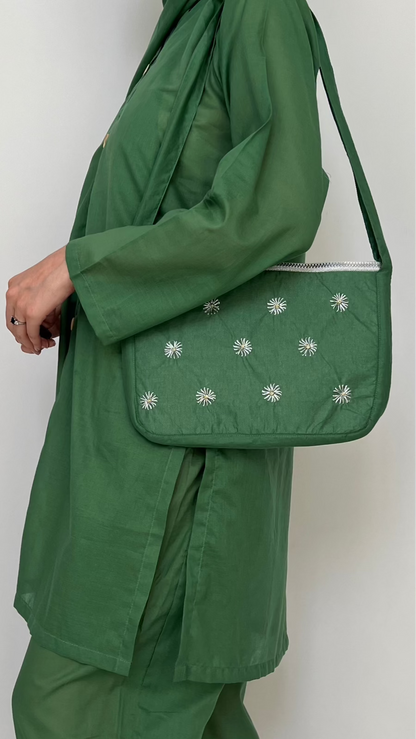 Mint Green Hajj Lawn Abaya