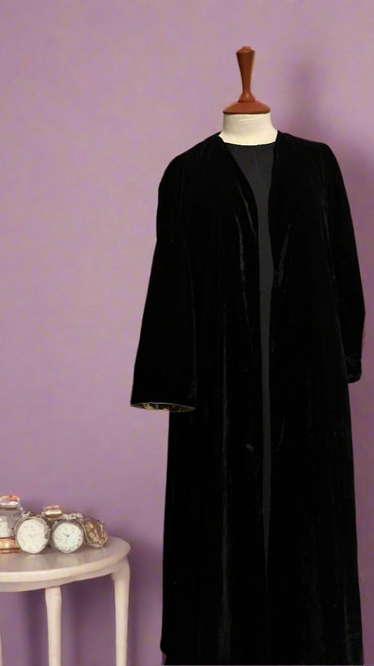 Velvet Upper Abaya