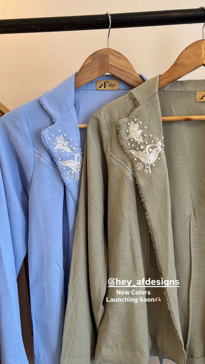 Sage Long Coat