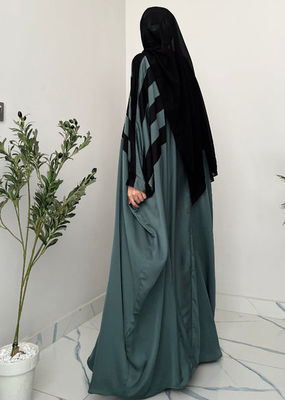 Striped Baggy Style Abaya