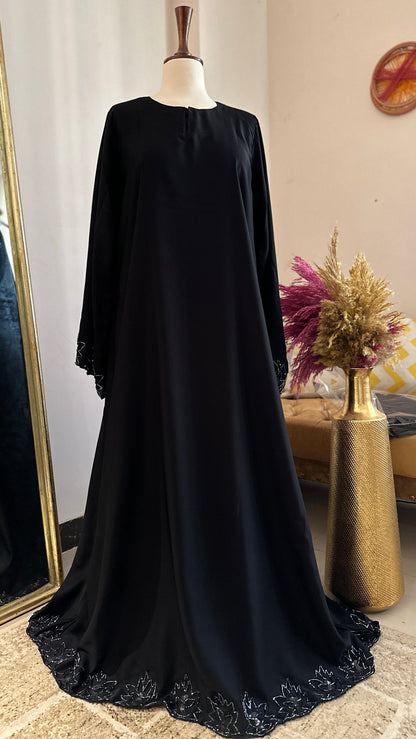 Cutdana Handwork Abaya