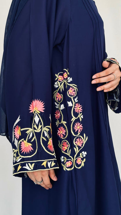 Floral Embroidery Abaya