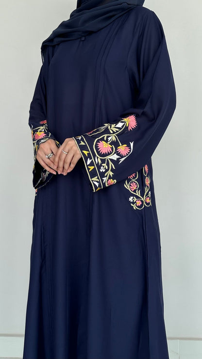 Floral Embroidery Abaya