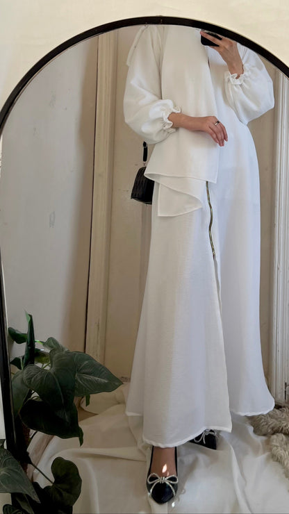 Long Zip Style abaya