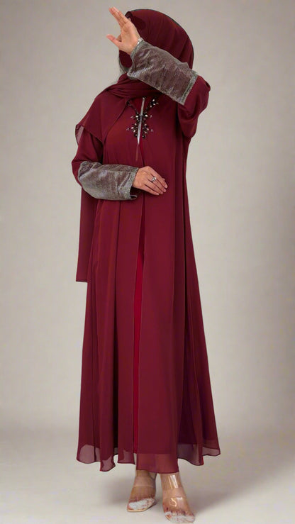 Eid Serenity | Burgundy