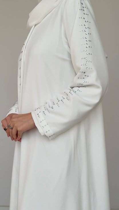 🤍White Abaya🤍