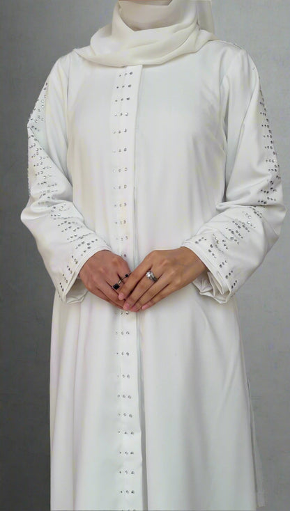 🤍White Abaya🤍