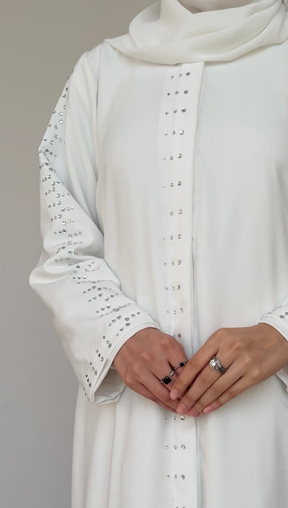 🤍White Abaya🤍