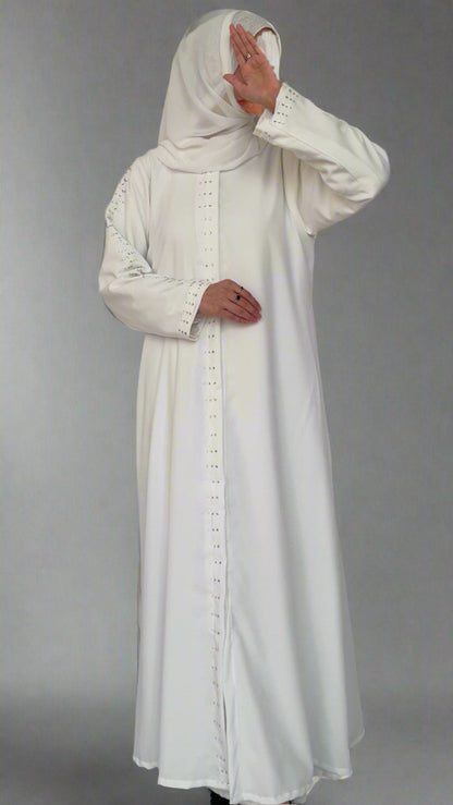 🤍White Abaya🤍