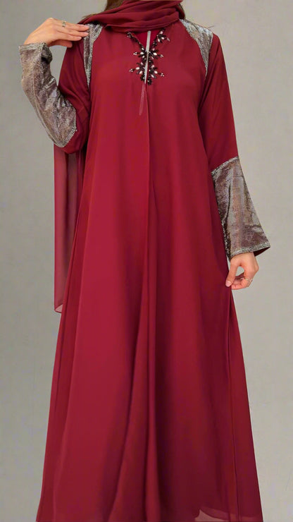 Eid Serenity | Burgundy