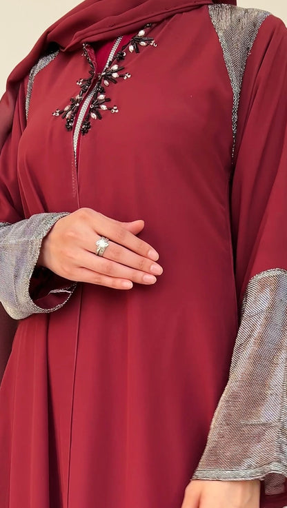 Eid Serenity | Burgundy