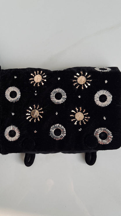 Velvet With Dabka Handwork