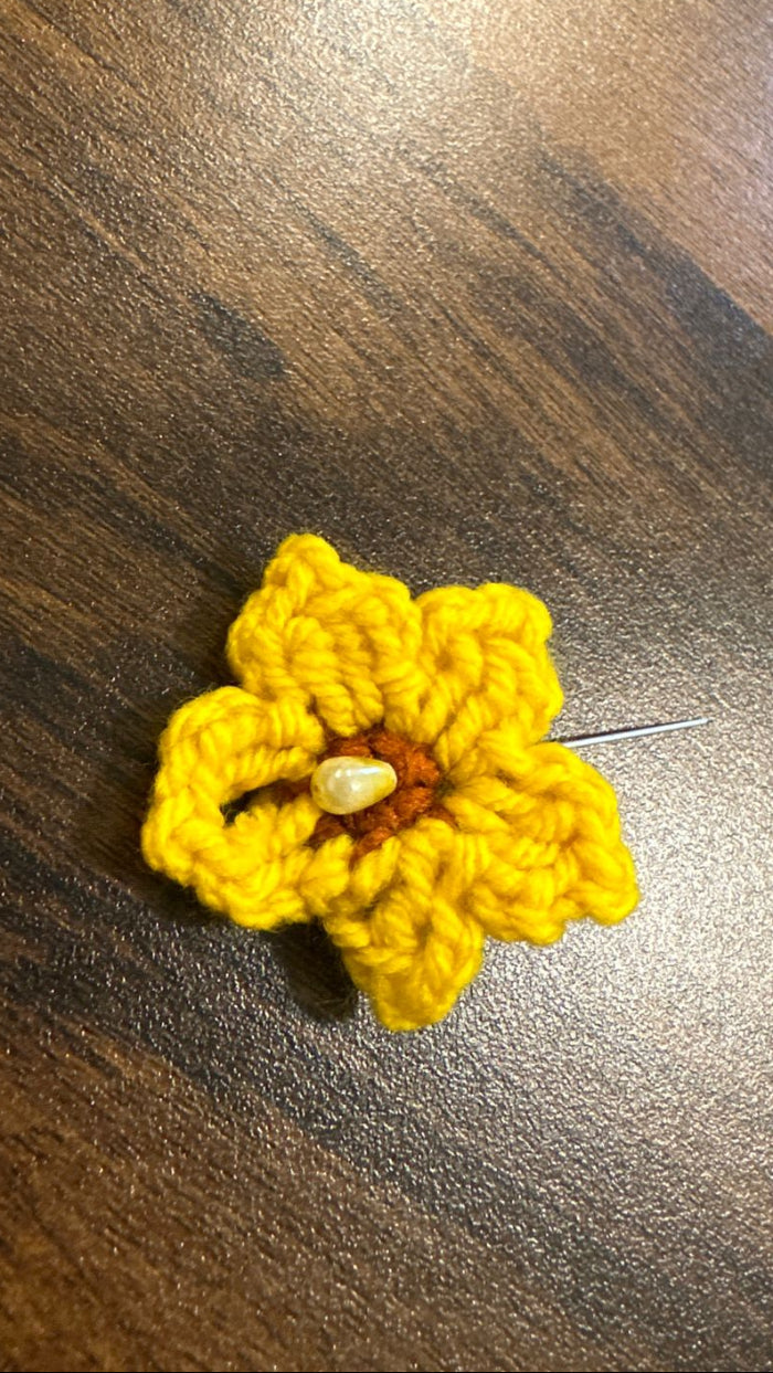 Crochet Scarf Pins