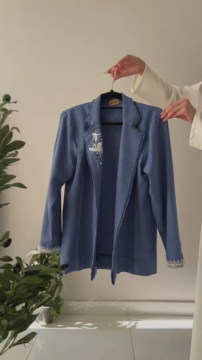 Denim Half Coat