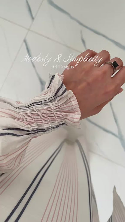 Printed Lawn Abaya