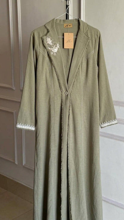 Sage Long Coat