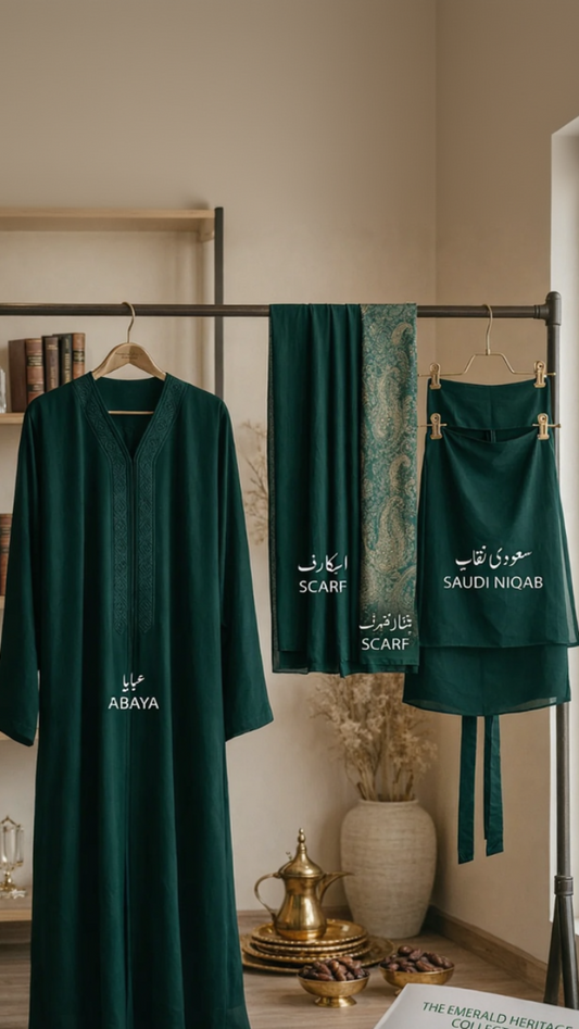 Matching Scarf-niqab Set