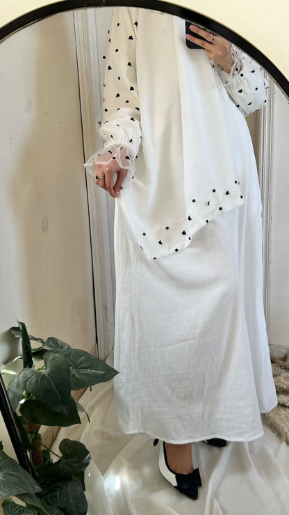Puff Sleeves Abaya