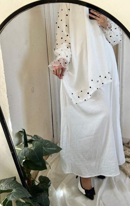 Puff Sleeves Abaya